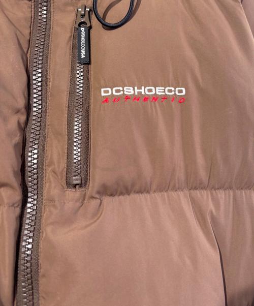DC SHOES（ディーシーシューズ）DC SHOES (ディーシーシューズ) 23 DOWN HOODED JACKET ブラウン サイズ:SIZE Lの古着・服飾アイテム