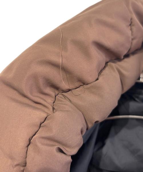 DC SHOES（ディーシーシューズ）DC SHOES (ディーシーシューズ) 23 DOWN HOODED JACKET ブラウン サイズ:SIZE Lの古着・服飾アイテム