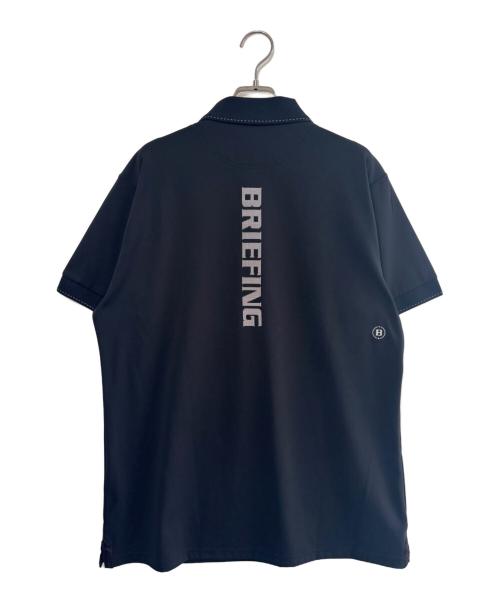 BRIEFING（ブリーフィング）BRIEFING (ブリーフィング) ゴルフウェア(トップス) ポロシャツ ブラック サイズ:SIZE Lの古着・服飾アイテム