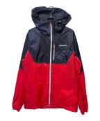 Patagoniaパタゴニア）の古着「アルパイン フーディニ ジャケット」｜ネイビー×レッド