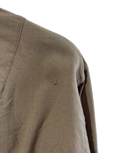BROWN by 2-tacs（ブラウンバイツータックス）BROWN by 2-tacs (ブラウンバイツータックス) OUTER SHIRTS カーキ サイズ:SIZE Sの古着・服飾アイテム