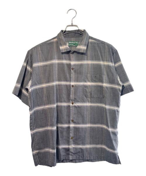 BROWN by 2-tacs（ブラウンバイツータックス）BROWN by 2-tacs (ブラウンバイツータックス) オープンカラーシャツ グレー サイズ:SIZE Lの古着・服飾アイテム