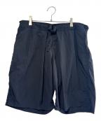BROWN by 2-tacsブラウンバイツータックス）の古着「Loose shorts」｜ブラック