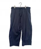 BROWN by 2-tacsブラウンバイツータックス）の古着「Loose fit pants」｜ネイビー