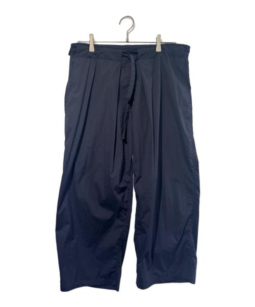 BROWN by 2-tacs（ブラウンバイツータックス）BROWN by 2-tacs (ブラウンバイツータックス) Loose fit pants ネイビー サイズ:SIZE Shortの古着・服飾アイテム