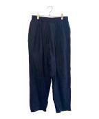 UPSIDE DOWN LABELアップサイド ダウン レーベル）の古着「UNfake LI Pants」｜ネイビーブラック