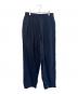 UPSIDE DOWN LABEL（アップサイド ダウン レーベル）の古着「UNfake LI Pants」｜ネイビーブラック