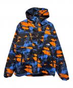 THE NORTH FACEザ ノース フェイス）の古着「ノベルティコンパクトノマドジャケット」｜ブルー×オレンジ×ブラック
