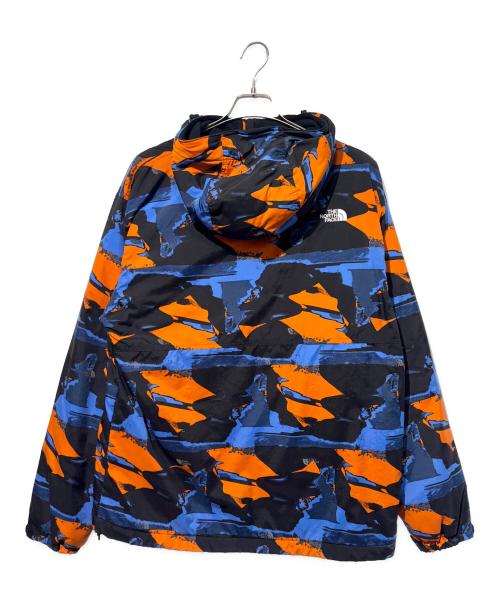 THE NORTH FACE（ザ ノース フェイス）THE NORTH FACE (ザ ノース フェイス) ノベルティコンパクトノマドジャケット ブルー×オレンジ×ブラック サイズ:SIZE XLの古着・服飾アイテム