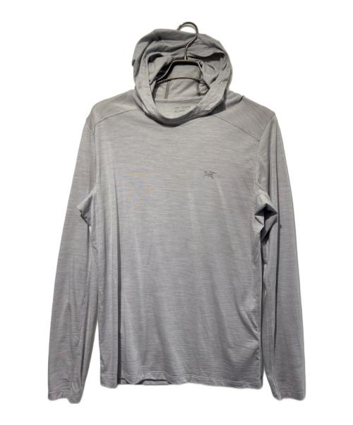 ARC'TERYX（アークテリクス）ARC'TERYX (アークテリクス) イオニアメリノウールフーディ ライトグレー サイズ:SIZE Mの古着・服飾アイテム