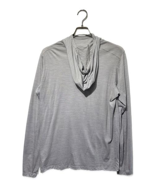 ARC'TERYX（アークテリクス）ARC'TERYX (アークテリクス) イオニアメリノウールフーディ ライトグレー サイズ:SIZE Mの古着・服飾アイテム