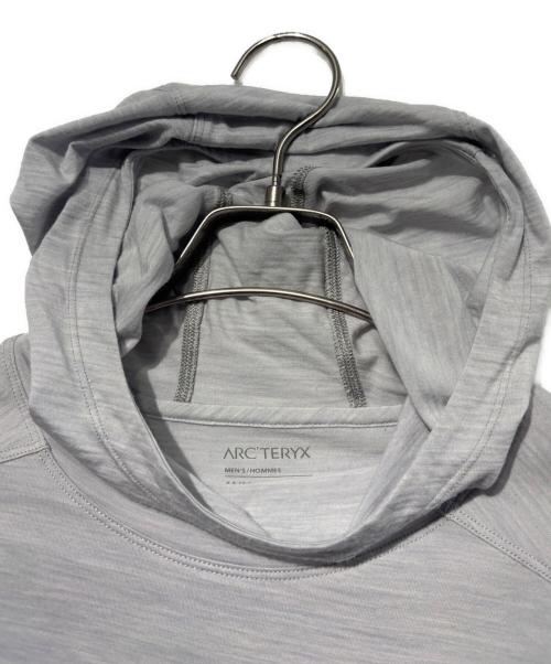 ARC'TERYX（アークテリクス）ARC'TERYX (アークテリクス) イオニアメリノウールフーディ ライトグレー サイズ:SIZE Mの古着・服飾アイテム