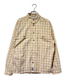 Patagonia（パタゴニア）の古着「ロングスリーブ・アイランド・ホッパー・シャツ」｜イエロー