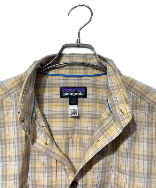 Patagonia（パタゴニア）Patagonia (パタゴニア) ロングスリーブ・アイランド・ホッパー・シャツ イエロー サイズ:SIZE Sの古着・服飾アイテム