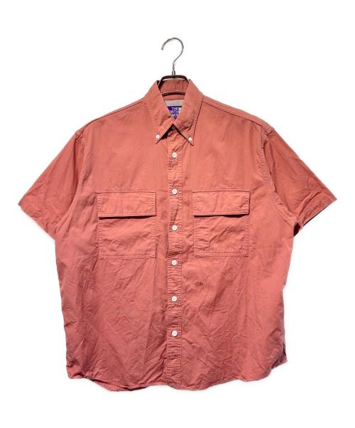 THE NORTHFACE PURPLELABEL（ザ・ノースフェイス パープルレーベル）THE NORTHFACE PURPLELABEL (ザ・ノースフェイス パープルレーベル) ボタンダウン フィールドショートスリーブシャツ ピンク サイズ:SIZE Sの古着・服飾アイテム