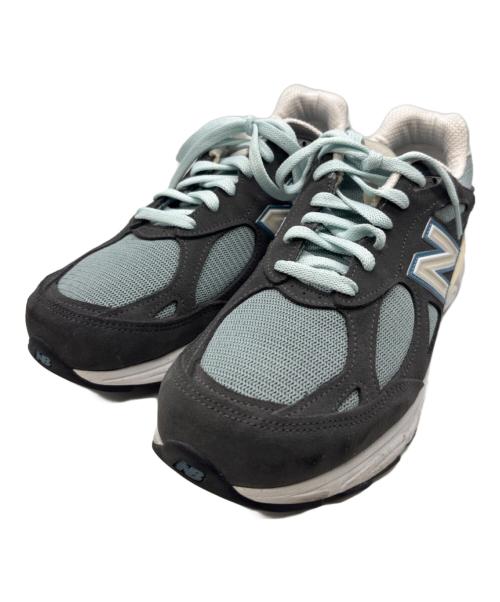 NEW BALANCE（ニューバランス）NEW BALANCE (ニューバランス) KITH (キス) ローカットスニーカー Steel Blue サイズ:SIZE 28cmの古着・服飾アイテム