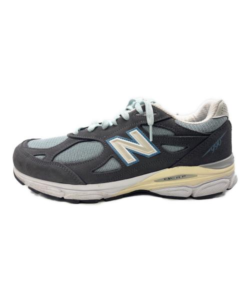 NEW BALANCE（ニューバランス）NEW BALANCE (ニューバランス) KITH (キス) ローカットスニーカー Steel Blue サイズ:SIZE 28cmの古着・服飾アイテム