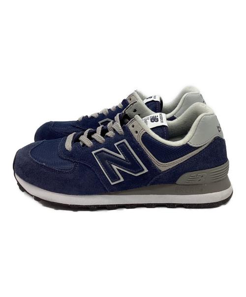 NEW BALANCE（ニューバランス）NEW BALANCE (ニューバランス) ML574EVN/Classic574 ネイビー サイズ:US6.5の古着・服飾アイテム