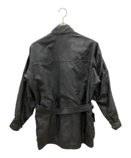 BELSTAFF（ベルスタッフ）BELSTAFF (ベルスタッフ) 70sオイルドジャケット　刺繍タグ/イタリア製/古着 ブラック サイズ:Sの古着・服飾アイテム