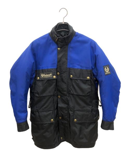 BELSTAFF（ベルスタッフ）BELSTAFF (ベルスタッフ) 90s 3WAYナイロンジャケット　古着 ブラック×ブルー サイズ:Sの古着・服飾アイテム