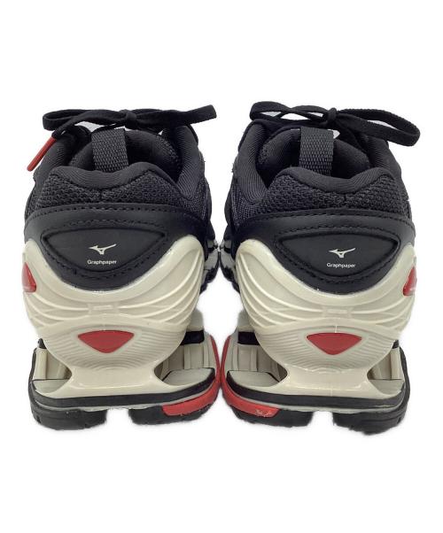 MIZUNO（ミズノ）MIZUNO (ミズノ) Graphpaper (グラフペーパー) WAVE PROPHECY LS Graphpaper ブラック サイズ:SIZE 26.5cmの古着・服飾アイテム