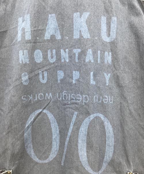 HAKU（ハク）HAKU (ハク) neru design works (ネルデザインワークス) アウトドアウェア(ジャケット) ネイビー サイズ:M 未使用品の古着・服飾アイテム