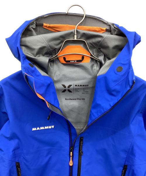 MAMMUT（マムート）MAMMUT (マムート) ノードワンドプロ ハードシェル フーデットジャケット ブルー サイズ:SIZE Mの古着・服飾アイテム