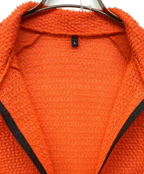 senchi designs（センチデザイン）senchi designs (センチデザイン) A90ハーフジップ オレンジ サイズ:SIZE Lの古着・服飾アイテム