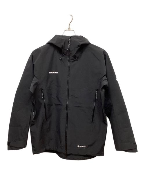 MAMMUT（マムート）MAMMUT (マムート) クレーター 4 ハードシェル フーデッド ジャケット　メンズXL ブラック サイズ:SIZE XLの古着・服飾アイテム