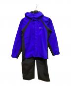 BLOOMブルーム）の古着「トレッキングウェア(レインウェア)」｜ブルー×ブラック