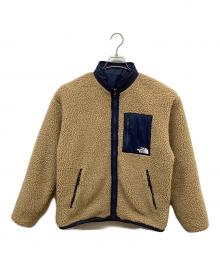 THE NORTH FACE（ザ ノース フェイス）の古着「リバーシブルエクストリームパイルジャケット」｜ブラウン×ネイビー