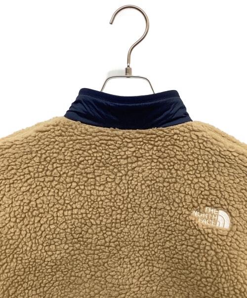 THE NORTH FACE（ザ ノース フェイス）THE NORTH FACE (ザ ノース フェイス) リバーシブルエクストリームパイルジャケット ブラウン×ネイビー サイズ:SIZE Sの古着・服飾アイテム