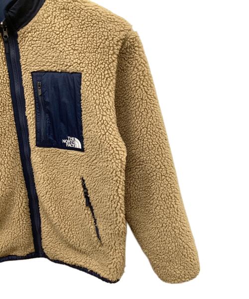 THE NORTH FACE（ザ ノース フェイス）THE NORTH FACE (ザ ノース フェイス) リバーシブルエクストリームパイルジャケット ブラウン×ネイビー サイズ:SIZE Sの古着・服飾アイテム