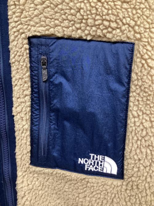 THE NORTH FACE（ザ ノース フェイス）THE NORTH FACE (ザ ノース フェイス) リバーシブルエクストリームパイルジャケット ブラウン×ネイビー サイズ:SIZE Sの古着・服飾アイテム