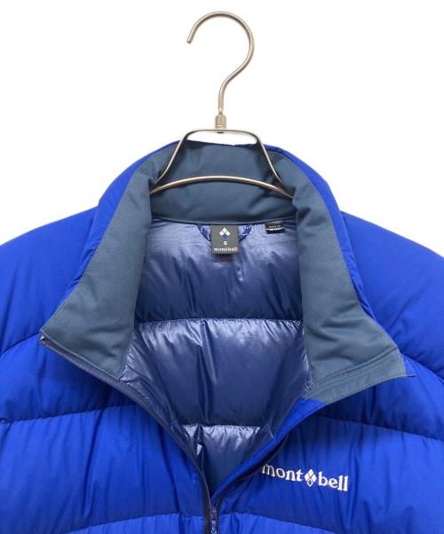 mont-bell（モンベル）mont-bell (モンベル) パーマフロスト ライトダウンジャケット ブルー サイズ:SIZE Sの古着・服飾アイテム
