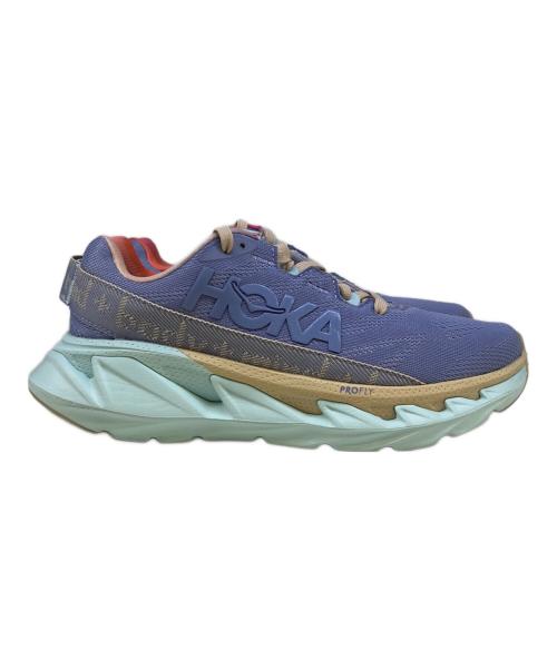 HOKA（ホカ）HOKA (ホカ)  ELEVON 2 MENTAL HEALTH パープル×スカイブルー サイズ:23の古着・服飾アイテム