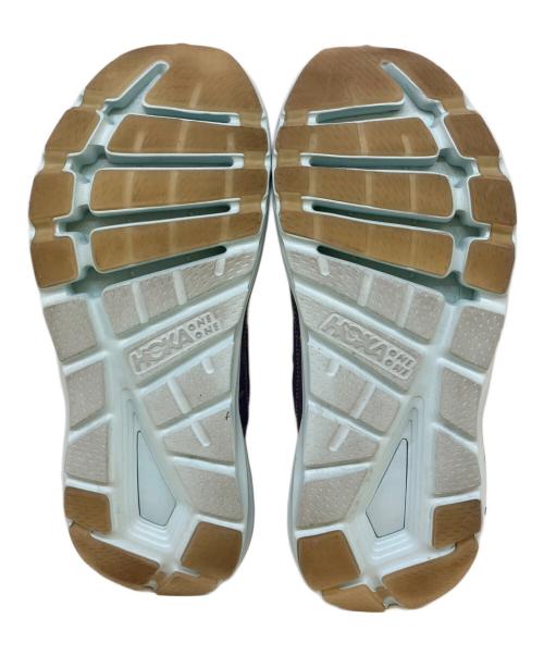 HOKA（ホカ）HOKA (ホカ)  ELEVON 2 MENTAL HEALTH パープル×スカイブルー サイズ:23の古着・服飾アイテム