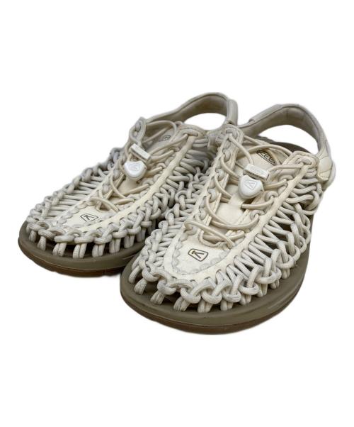 KEEN（キーン）KEEN (キーン) UNEEK  アイボリー サイズ:24.5の古着・服飾アイテム