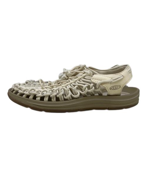 KEEN（キーン）KEEN (キーン) UNEEK  アイボリー サイズ:24.5の古着・服飾アイテム