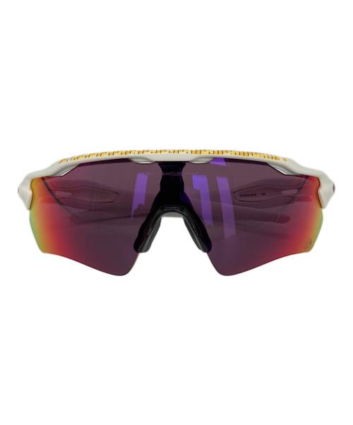 OAKLEY（オークリー）OAKLEY (オークリー) サングラス　レーダー EV パス ホワイト×パープルの古着・服飾アイテム