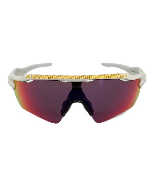 OAKLEY（オークリー）OAKLEY (オークリー) サングラス　レーダー EV パス ホワイト×パープルの古着・服飾アイテム