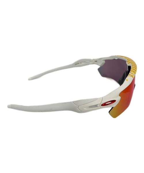 OAKLEY（オークリー）OAKLEY (オークリー) サングラス　レーダー EV パス ホワイト×パープルの古着・服飾アイテム