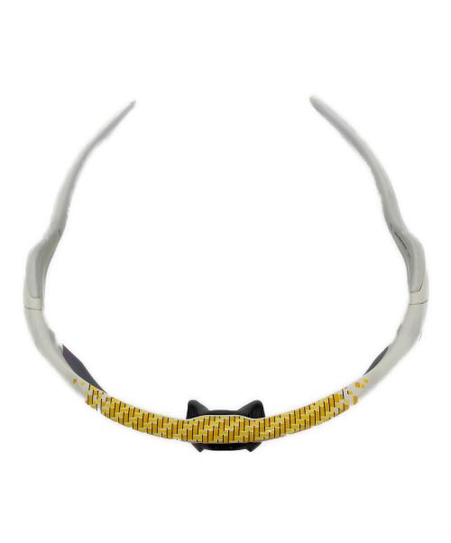 OAKLEY（オークリー）OAKLEY (オークリー) サングラス　レーダー EV パス ホワイト×パープルの古着・服飾アイテム