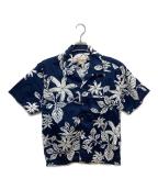 patalohaパタロハ）の古着「オーガニッコットン ハワイアンアロハシャツ」｜ネイビー
