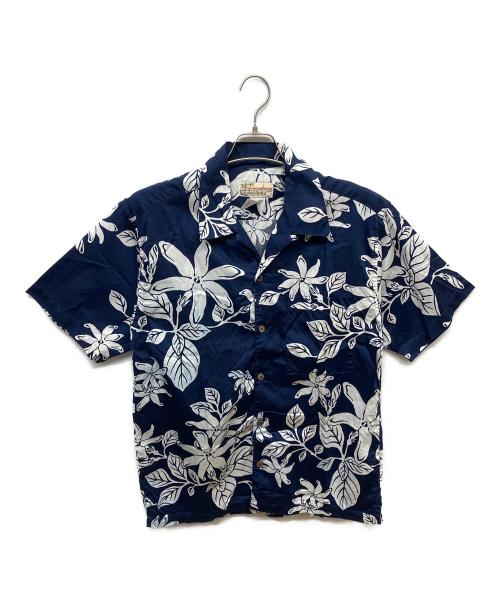 pataloha（パタロハ）pataloha (パタロハ) オーガニッコットン ハワイアンアロハシャツ ネイビー サイズ:SIZE Sの古着・服飾アイテム