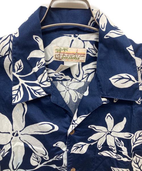 pataloha（パタロハ）pataloha (パタロハ) オーガニッコットン ハワイアンアロハシャツ ネイビー サイズ:SIZE Sの古着・服飾アイテム
