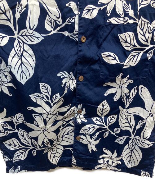 pataloha（パタロハ）pataloha (パタロハ) オーガニッコットン ハワイアンアロハシャツ ネイビー サイズ:SIZE Sの古着・服飾アイテム