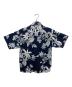 pataloha (パタロハ) オーガニッコットン ハワイアンアロハシャツ ネイビー サイズ:SIZE S：13000円