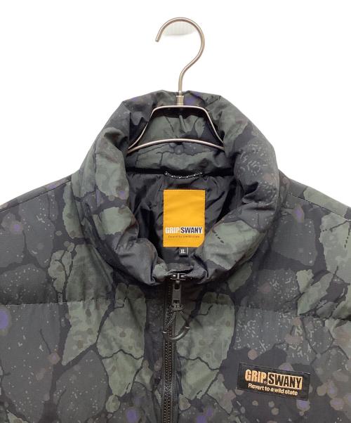 GRIP SWANY（グリップスワニー）GRIP SWANY (グリップスワニー) パフジャケット3.0 カモブラック サイズ:SIZE XLの古着・服飾アイテム