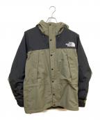 THE NORTH FACEザ ノース フェイス）の古着「マウンテンライトジャケット」｜オリーブ×ブラック